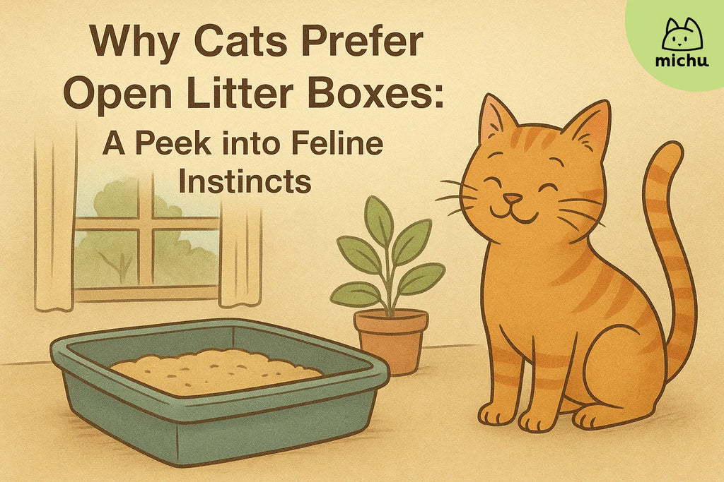 Why Cats Prefer Open Litter Boxes: A Peek into Feline Instincts