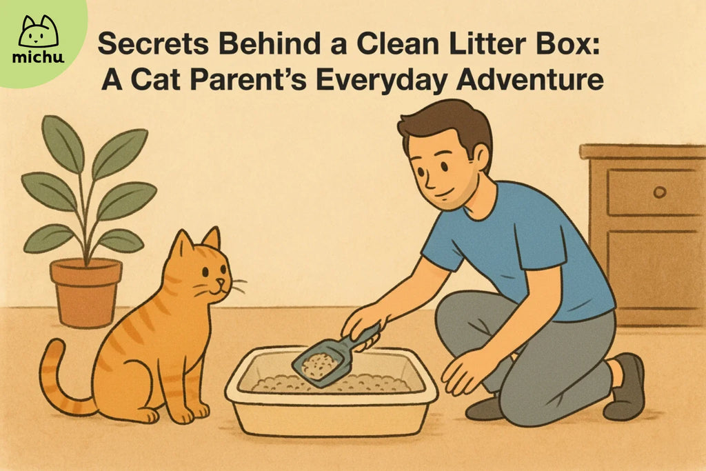 Secrets Behind a Clean Litter Box: A Cat Parent’s Everyday Adventure
