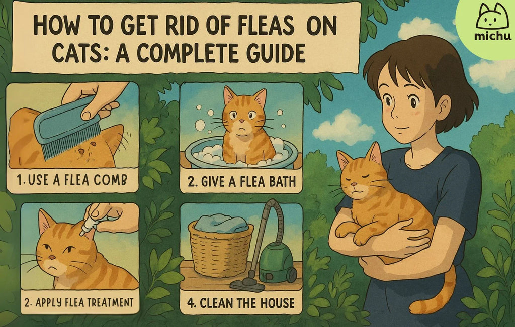 How to Get Rid of Fleas on Cats: A Complete Guide