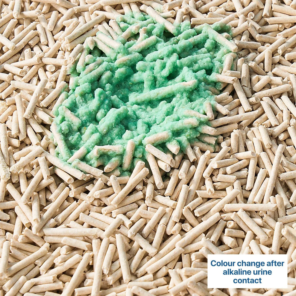 Michu Health Monitoring Tofu Cat Litter 2.5kg/6L - Complete pH Monitoring from Acidic to Alkaline