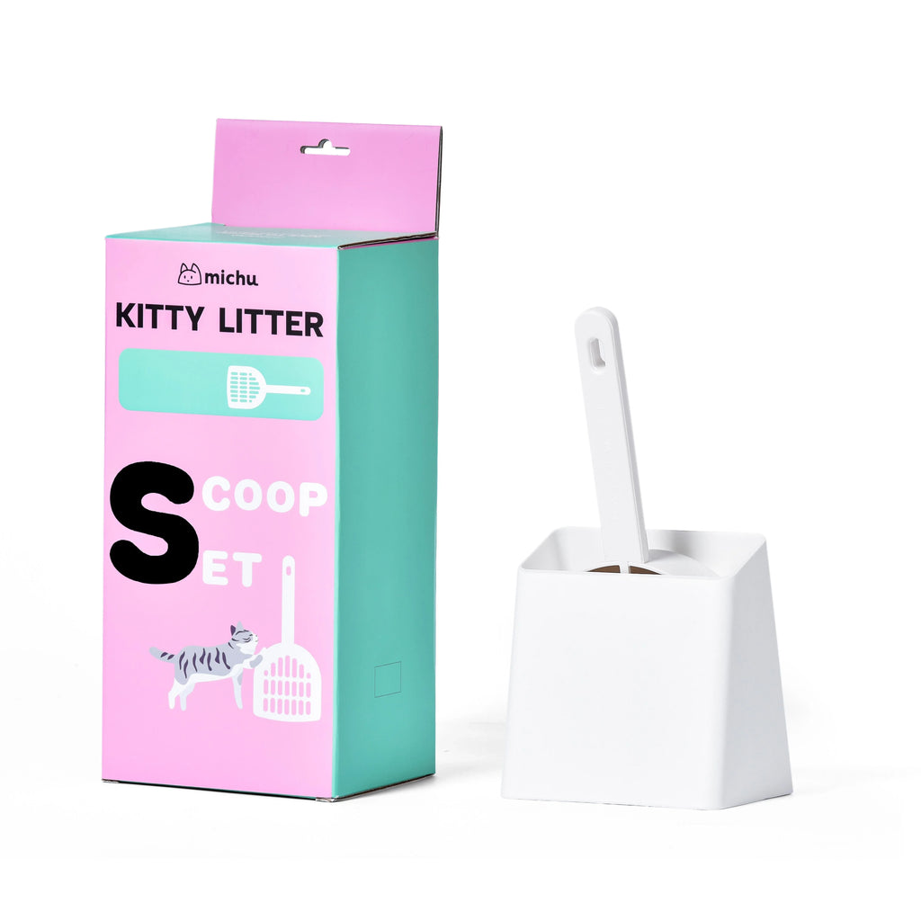 Michu Long-Handle Cat Litter Scoop
