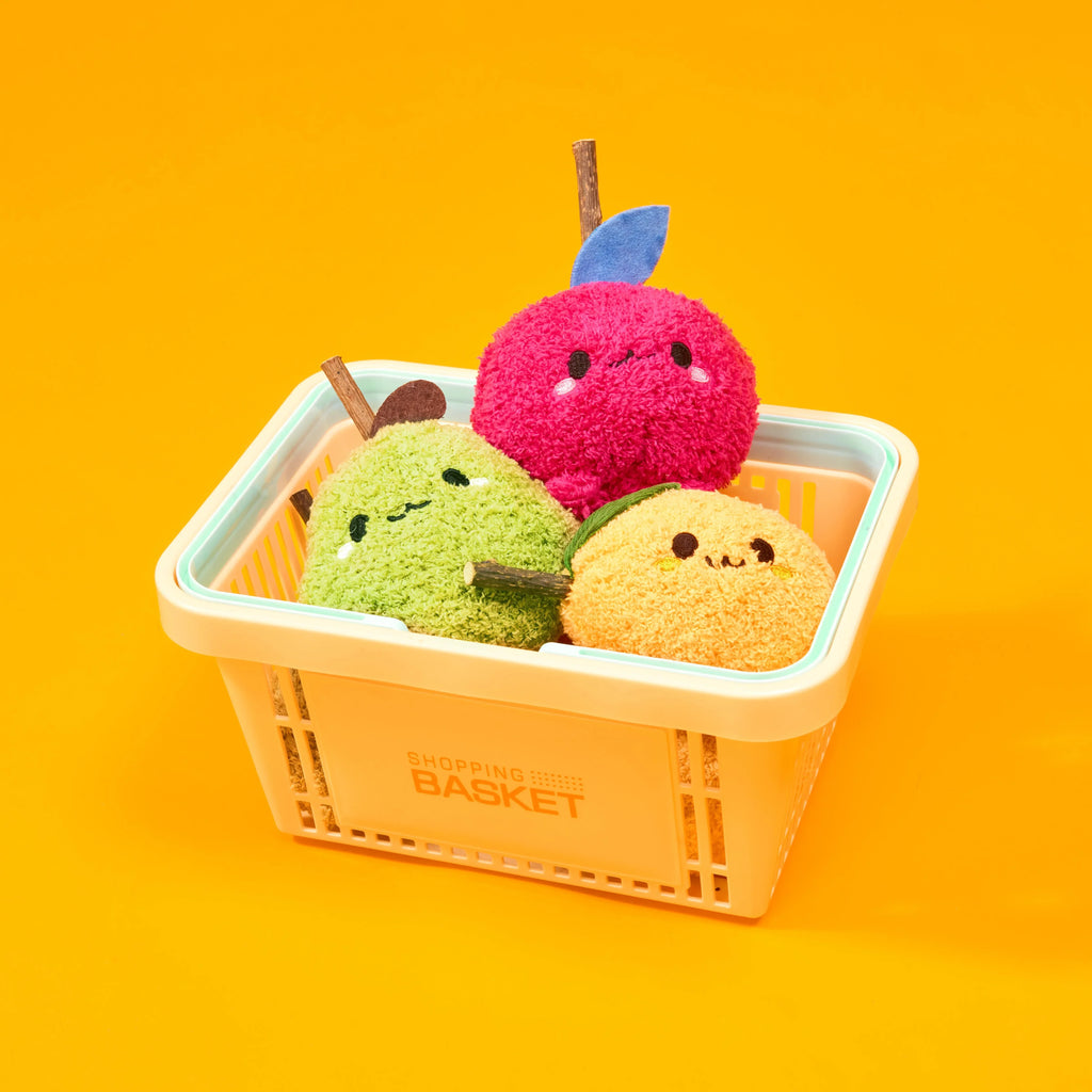 Michu Silver Vine Plush Toys - Onion Puff, Pearly Pear & Avocutie | Adorable Cat Chew & Play