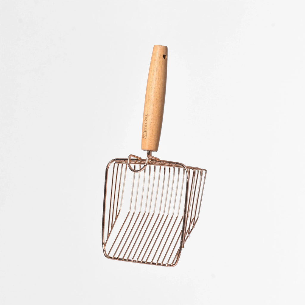 Michu Stainless Steel Cat Litter Scoop - 2 Styles