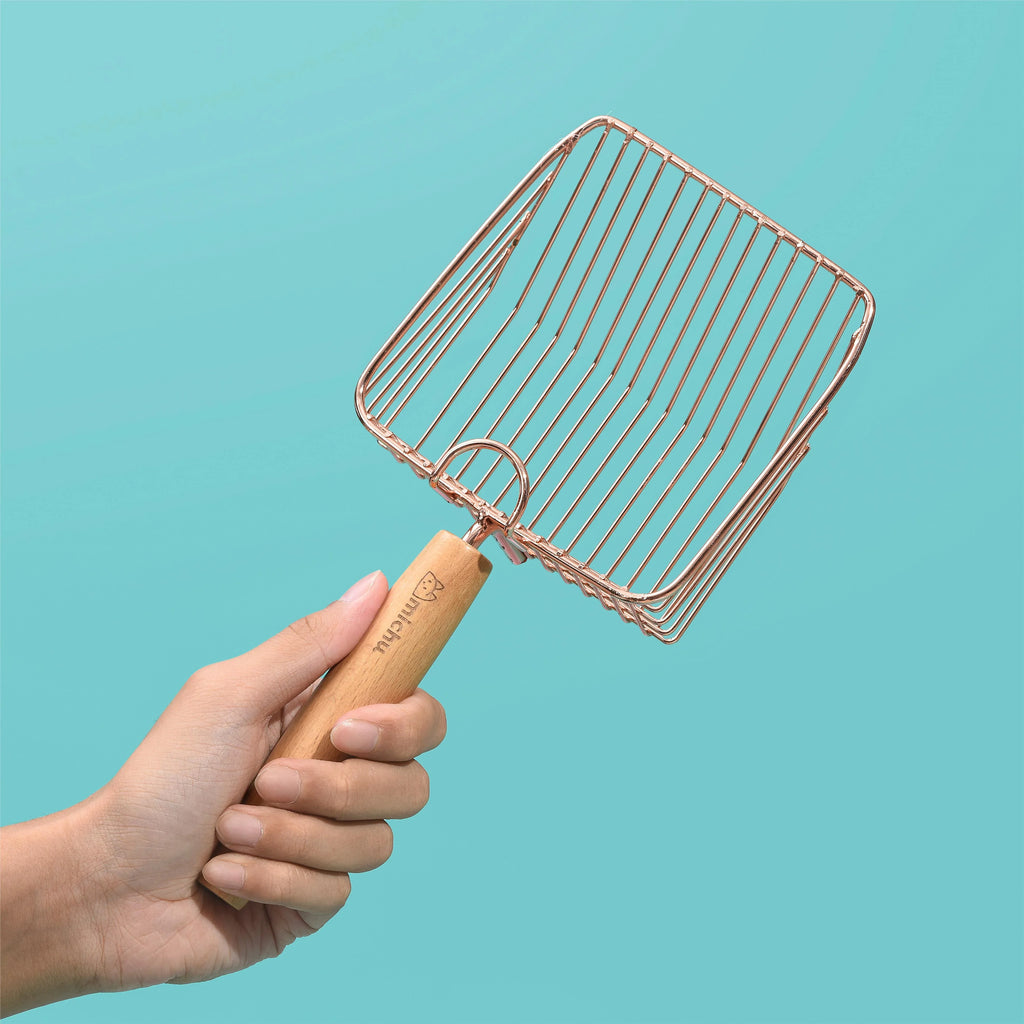 Michu Stainless Steel Cat Litter Scoop - 2 Styles
