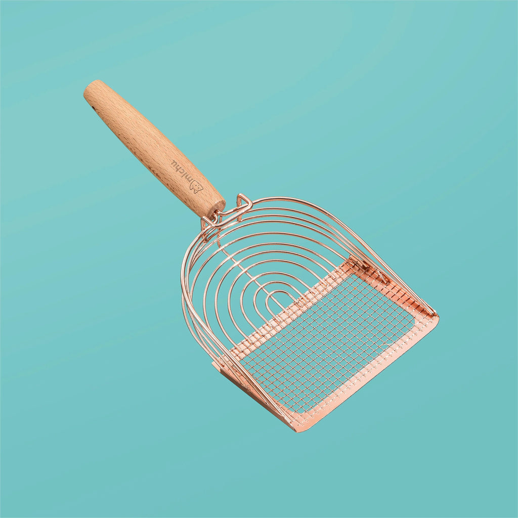 Michu Stainless Steel Cat Litter Scoop - 2 Styles