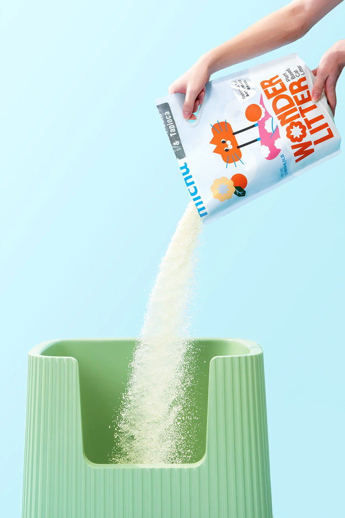 Michu Wonder Litter - Plant-Based & Automatic-Box Friendly 2.5kg/6L