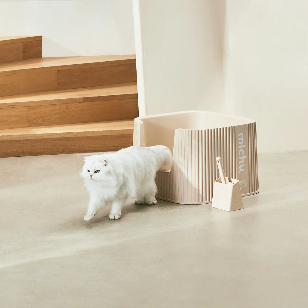 Michu XXL BoBa Deluxe Cat Litter Box - Spacious Design