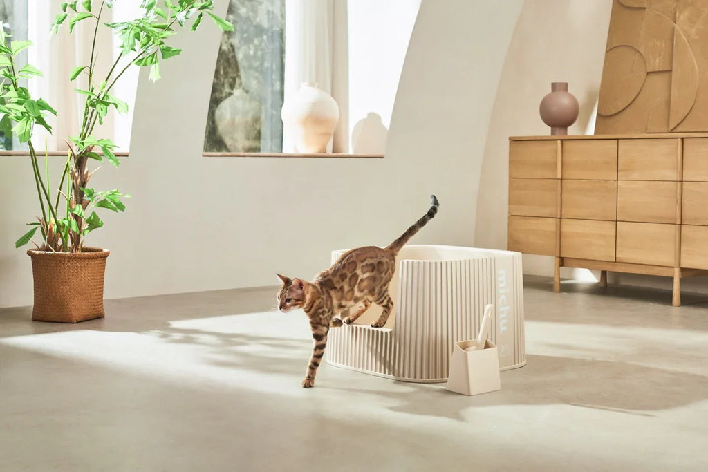 Michu XXL BoBa Deluxe Cat Litter Box - Spacious Design