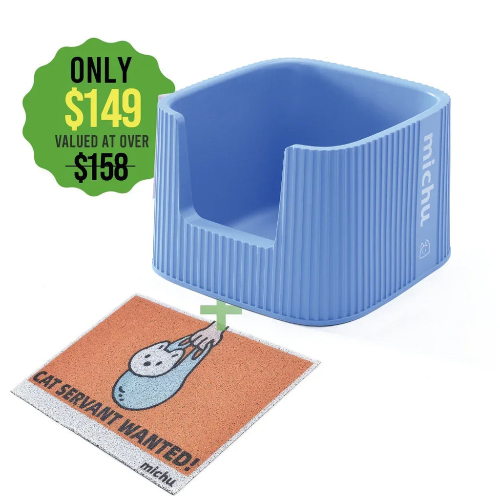 Michu XXL Kaia Deluxe Cat Litter Box - Spacious Design