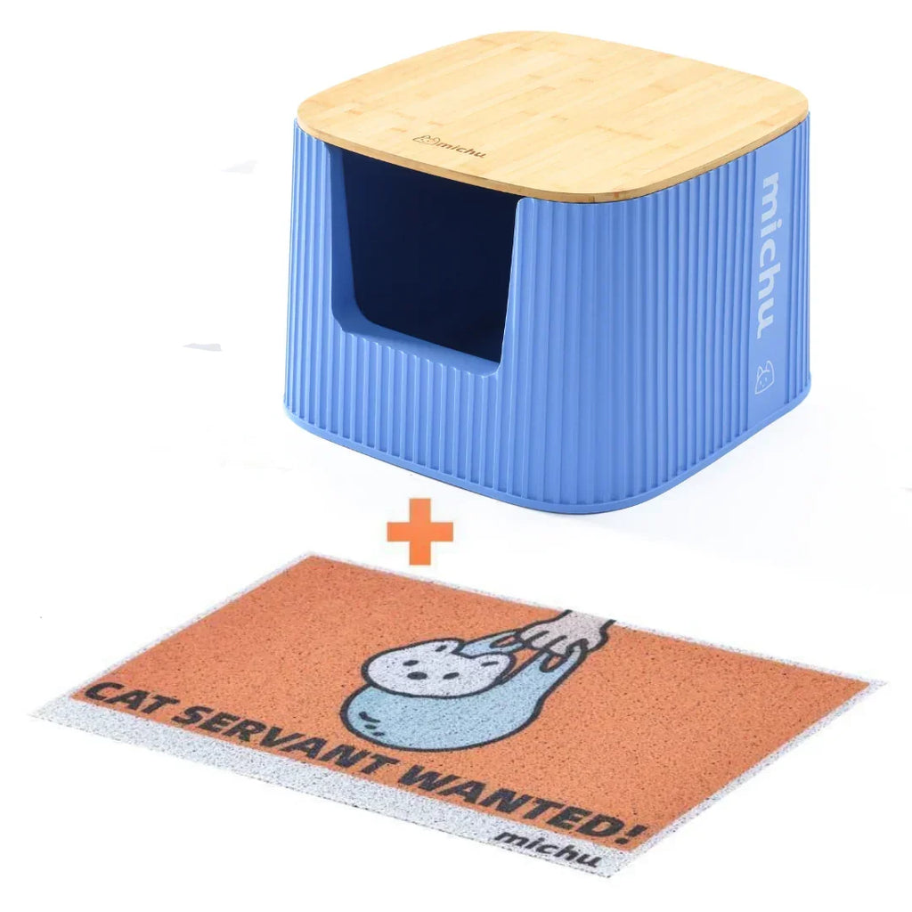 Michu XXL Kaia Deluxe Cat Litter Box - Spacious Design