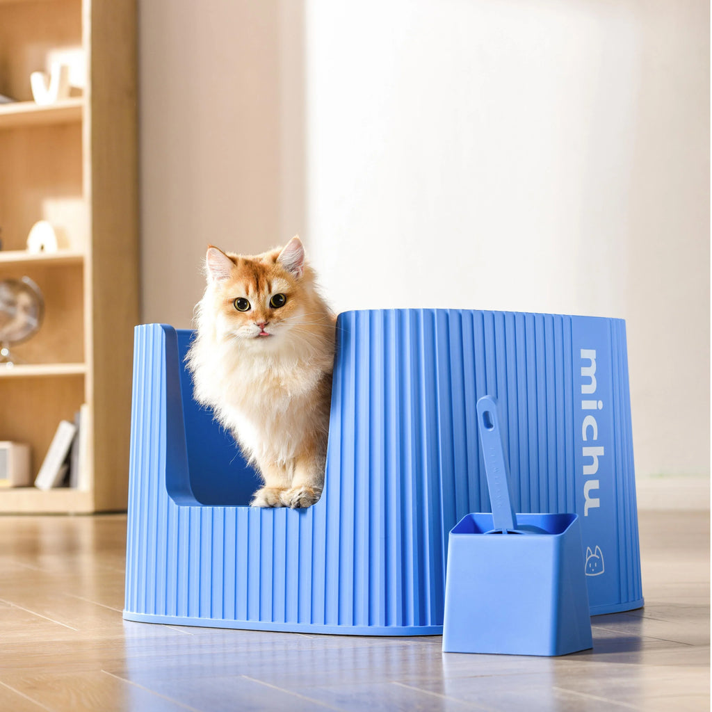 Michu XXL Kaia Deluxe Cat Litter Box - Spacious Design