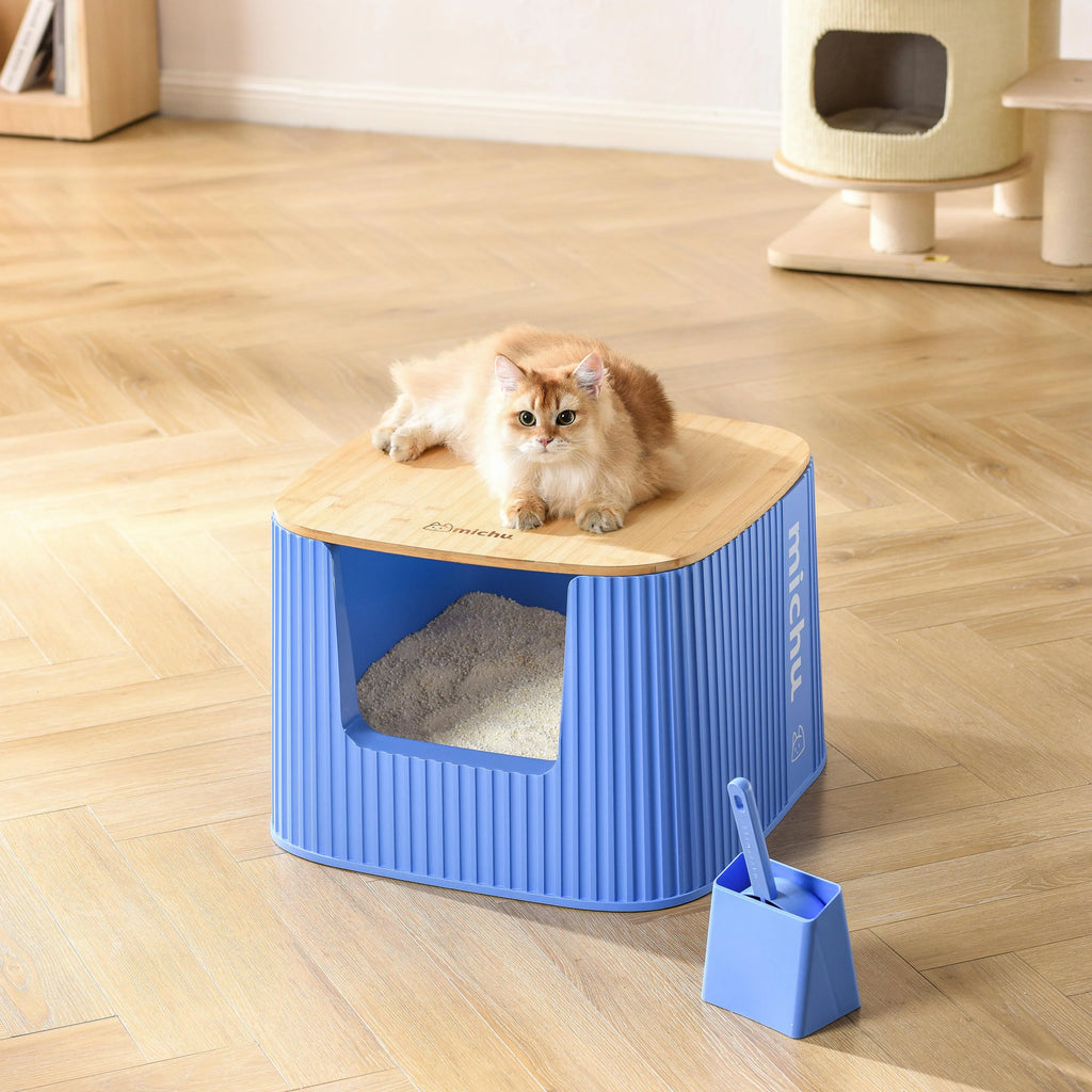 Michu XXL Kaia Deluxe Cat Litter Box - Spacious Design