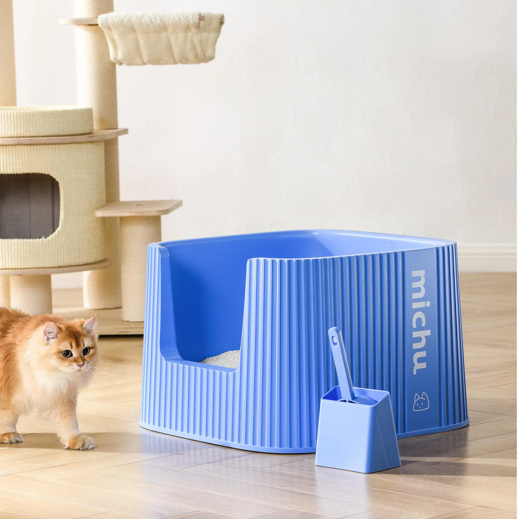 Michu XXL Kaia Deluxe Cat Litter Box - Spacious Design