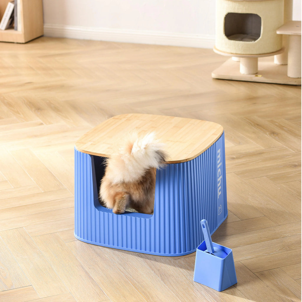 Michu XXL Kaia Deluxe Cat Litter Box - Spacious Design