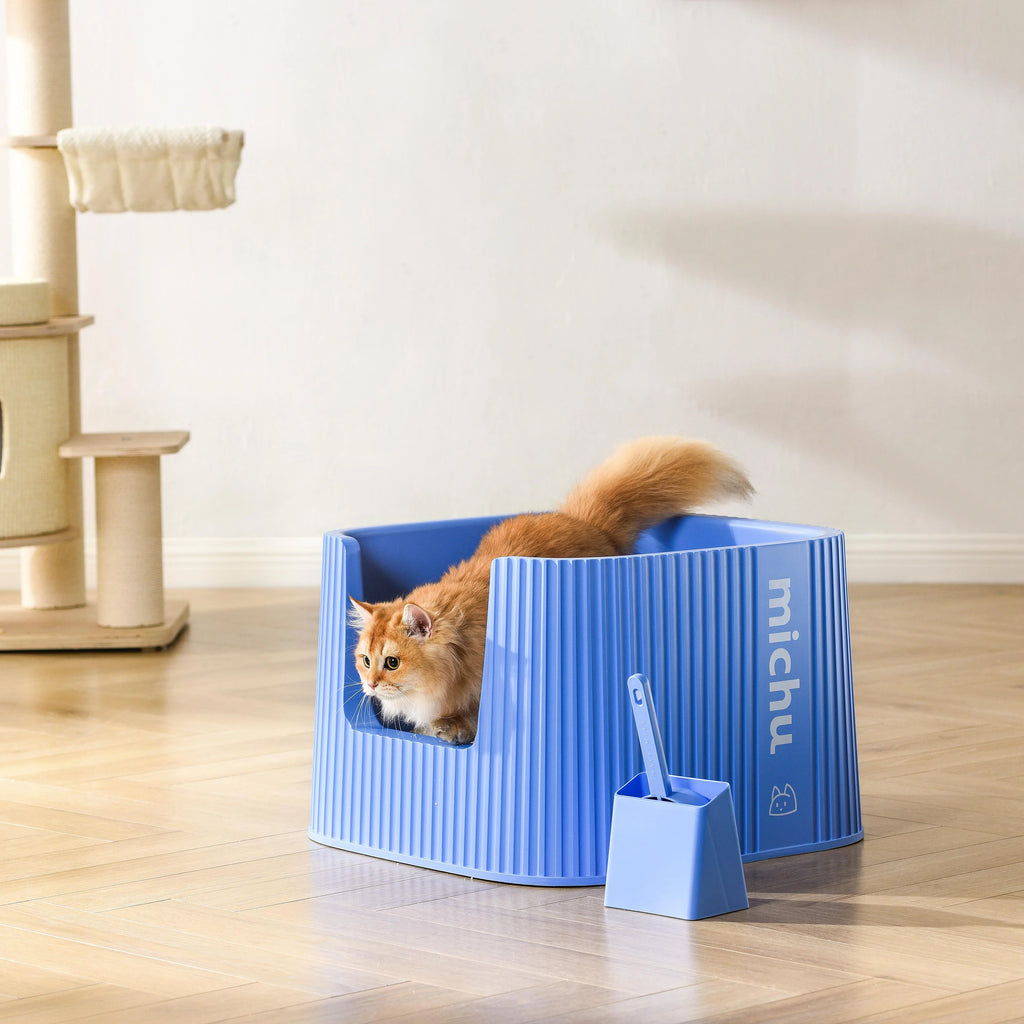 Michu XXL Kaia Deluxe Cat Litter Box - Spacious Design