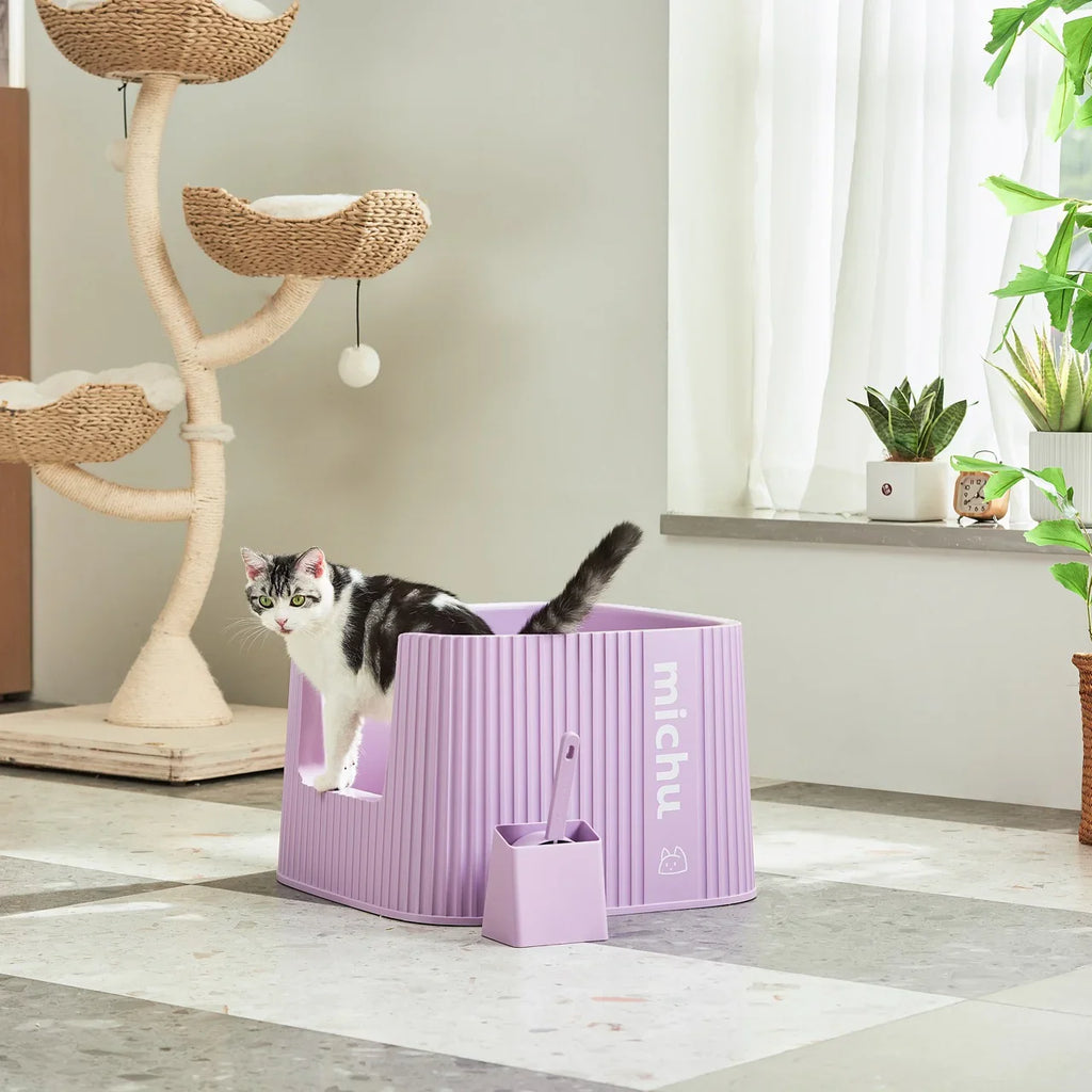 Michu XXL Stella Deluxe Cat Litter Box - Spacious Design