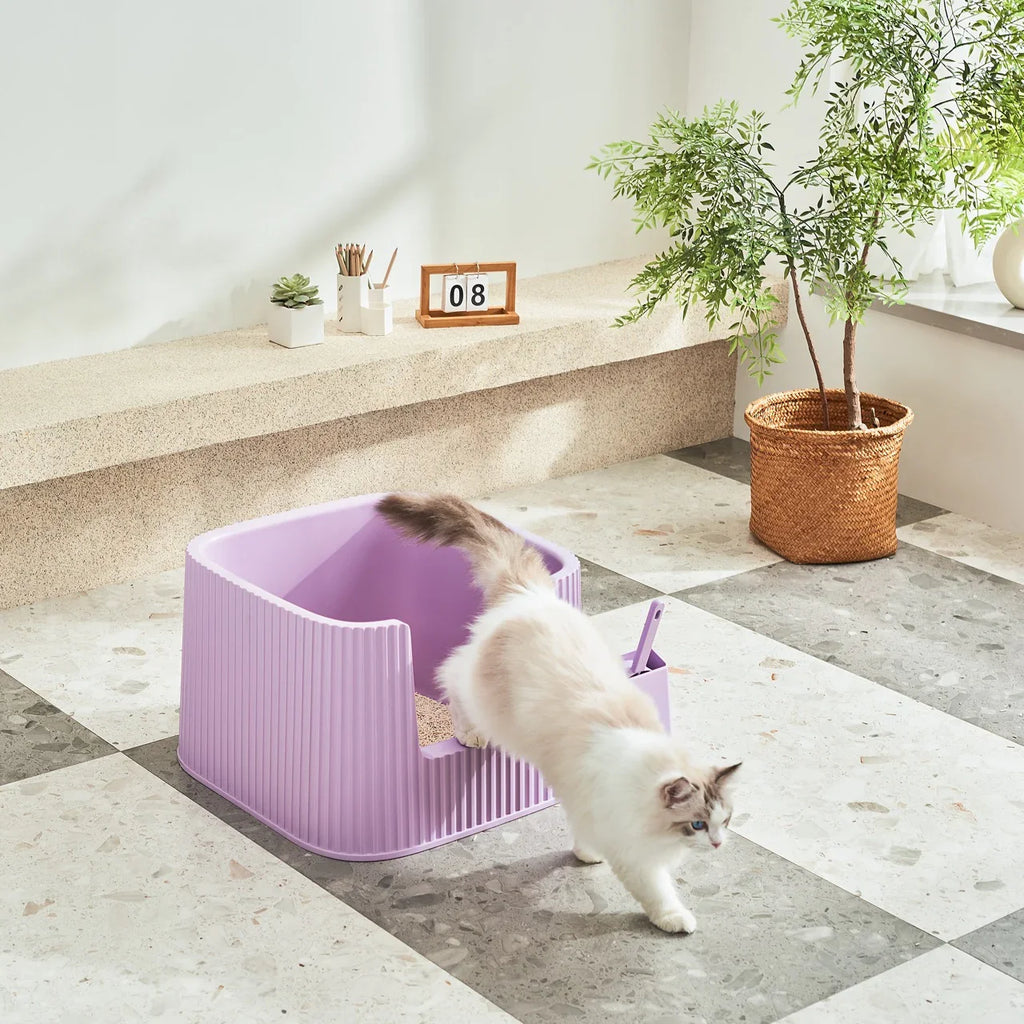 Michu XXL Stella Deluxe Cat Litter Box - Spacious Design