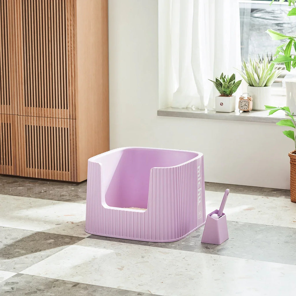 Michu XXL Stella Deluxe Cat Litter Box - Spacious Design