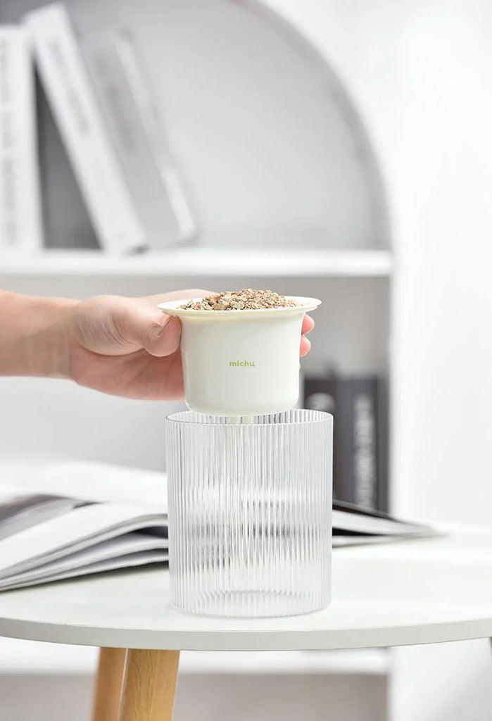 MICHU All-in-One Soil-Free Cat Grass Grow Kit with Australian Seed and Mulch, Made in Australia - Michu Australia