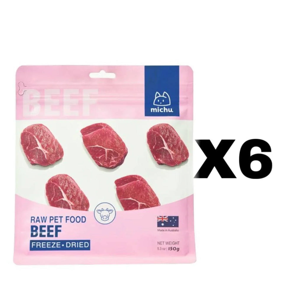Michu Freeze-Dried Raw Pet Food Dog & Cat Treat 150g - Made in Australia - Michu Australia