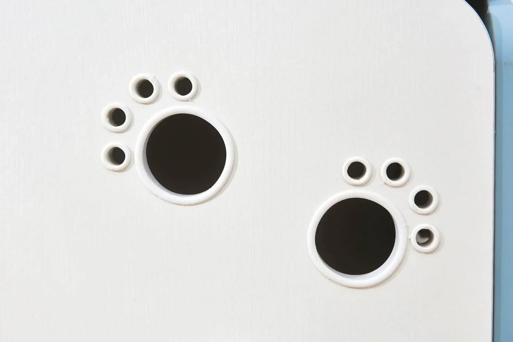 Michu Hidden Cat Furniture - Cat Litter Box Enclosure and Wooden Pet House, End Table Large Enough for Most Cats and Litter Boxes - Michu Australia