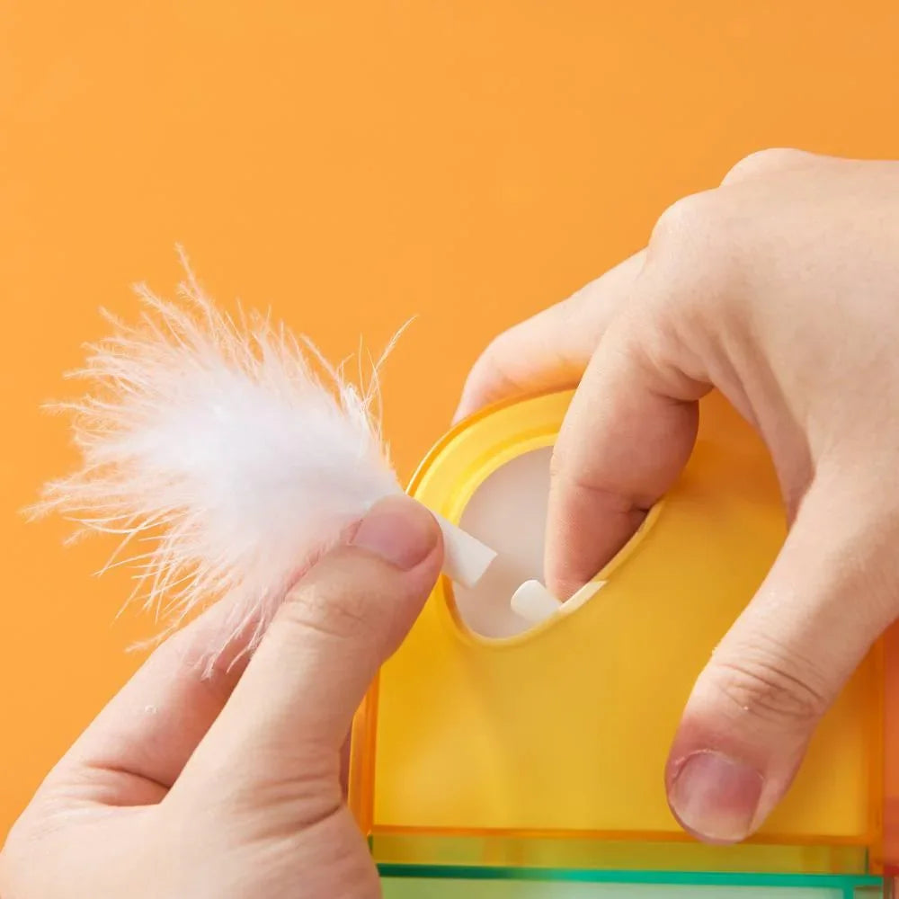 Michu Interactive Feathered Rechargeable Cat Toy Box - The Ultimate Feline Playtime Companion - USD Cable included - Michu Australia