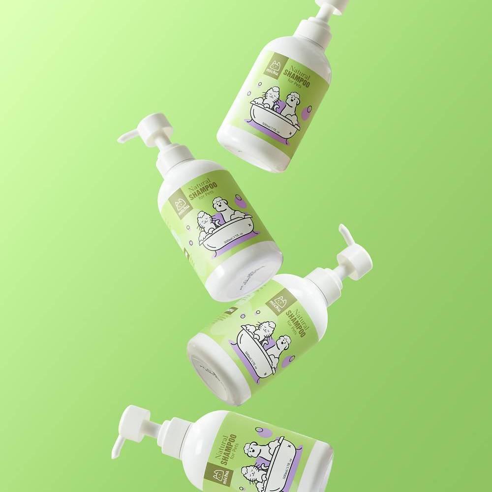 Michu Pet Shampoo - Australia's Best Natural Pet Shampoo for a Shiny Coat - Michu Australia
