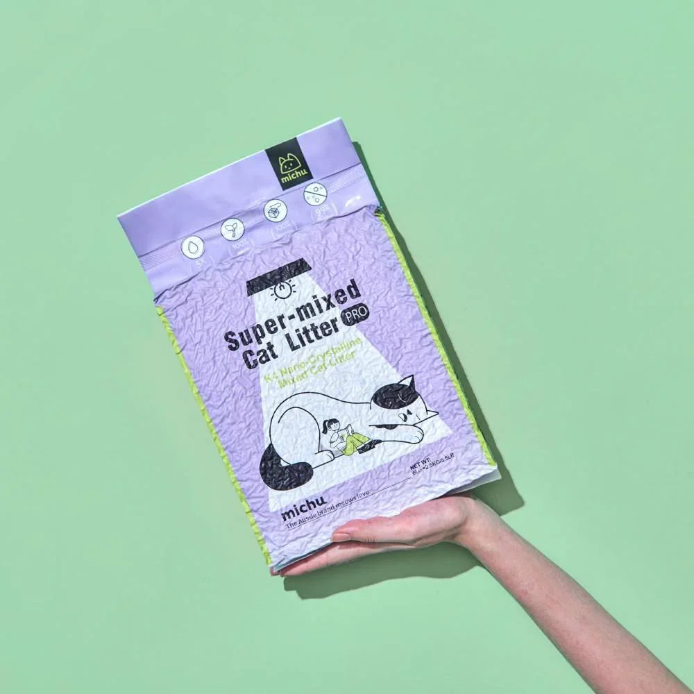 Michu Premium Mixed Tofu Cat Litter Pro Gen2 - Flushable, Eco-Friendly & Odour-Control Formula in Australia - Michu Australia