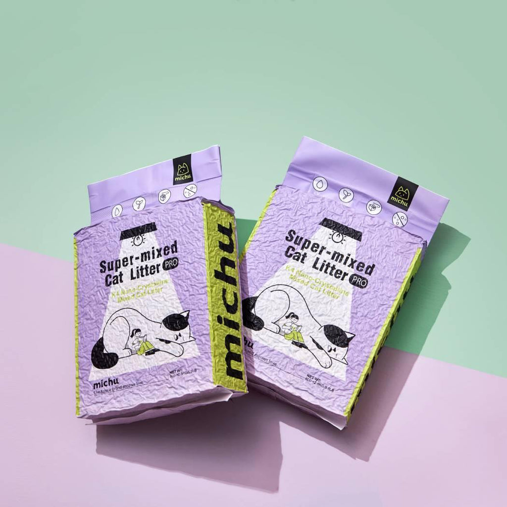 Michu Premium Mixed Tofu Cat Litter Pro Gen2 - Flushable, Eco-Friendly & Odour-Control Formula in Australia - Michu Australia
