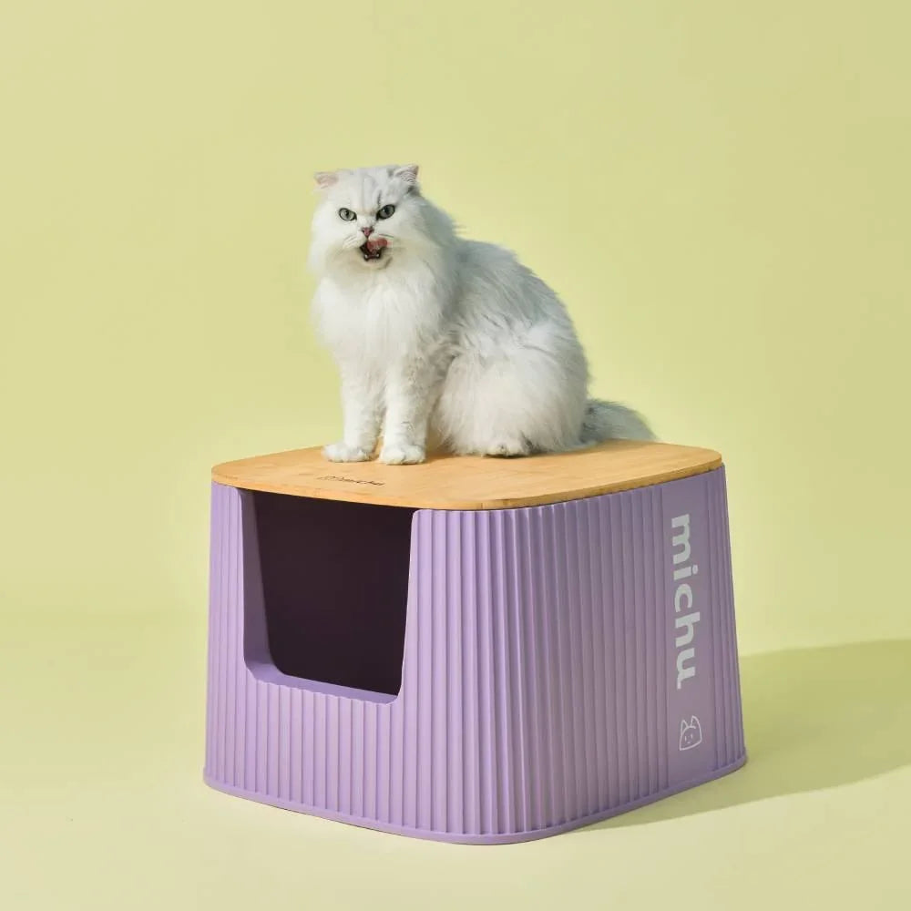 Michu XXL Stella Deluxe Cat Litter Box - Spacious Design - Michu Australia
