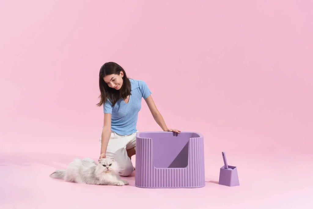 Michu XXL Stella Deluxe Cat Litter Box - Spacious Design - Michu Australia