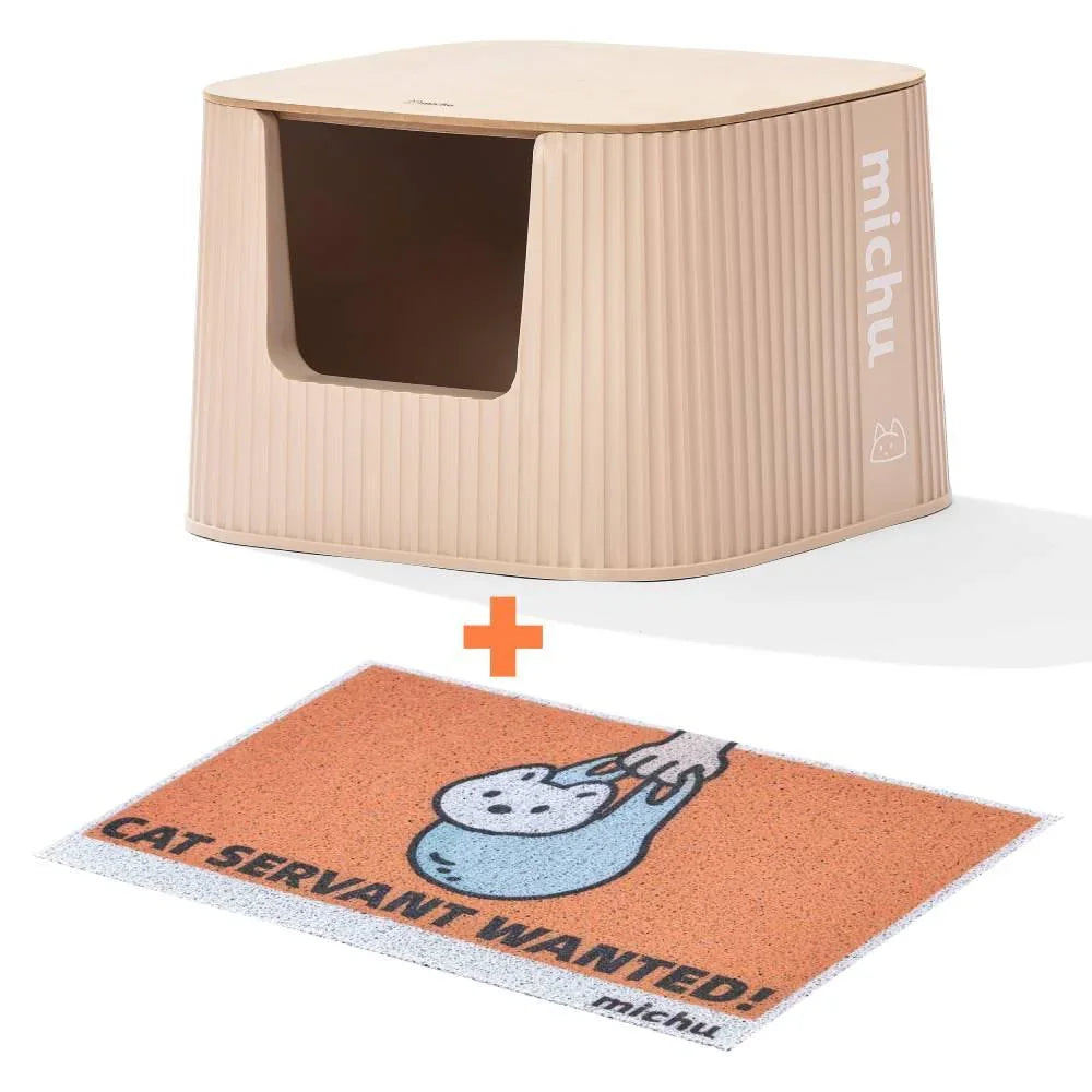 Michu XXL BoBa Deluxe Cat Litter Box - Spacious Design - Michu Australia
